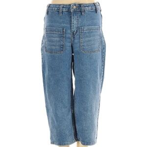 Stradivarius cropped jeans - size 2